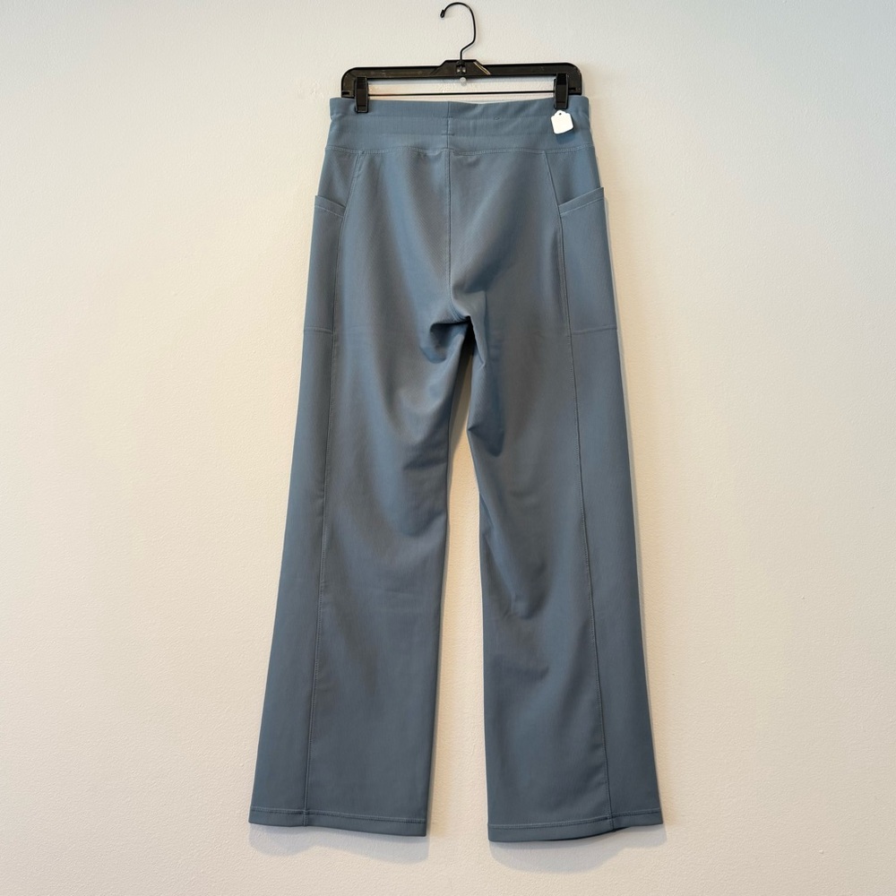 NEW 32 Degrees Cool Women's Active Flare Pants Blue Ribbed Side Pocket - Picture 12 of 15